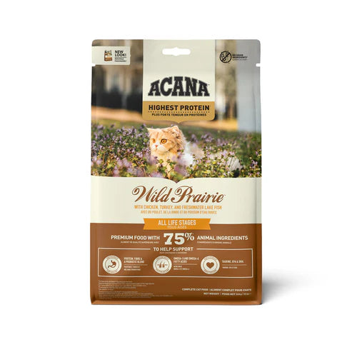 Highest Protein Wild Prairie Recipe Dry Cat Food 1.8kg