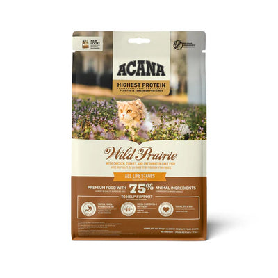 Highest Protein Wild Prairie Recipe Dry Cat Food 1.8kg