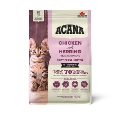 First Feast Chicken With Herring Kitten Dry Food 1.8kg