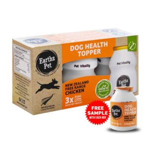 Free Range Chicken Health Topper for Dogs 35ml x 3pcs