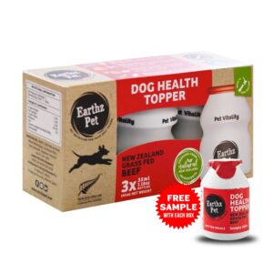 New Zealand Grass Fed Beef Health Topper for Dogs 35ml x 3pcs