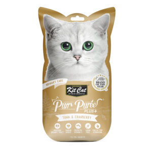 Purr Puree Plus+ Tuna & Cranberry (Urinary Care) (4 x 15g sachets)
