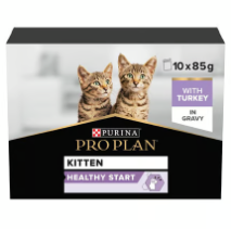Kitten Healthy Start with turkey 10 x 85g