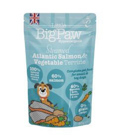 Steamed Atlantic Salmon & Vegetables Dinner Wet Dog Food 150g