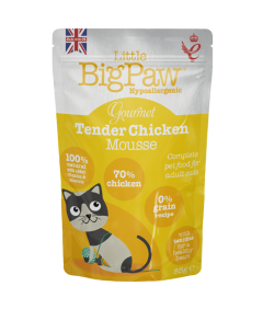 Gourmet Tender Chicken Mousse Wet Cat Food 85g