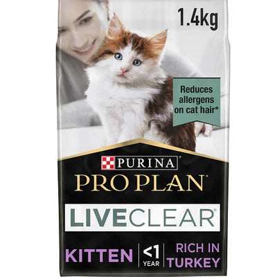 Liveclear Kitten Turkey 1.4kg