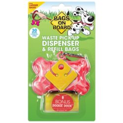 Poop Bag Dispenser Marble Bone