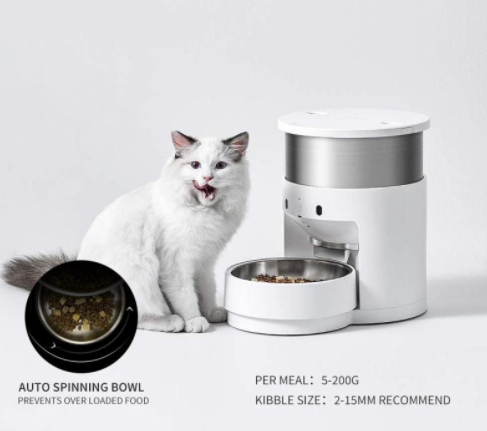 Infiniti Automatic Feeder with stainless steel bowl