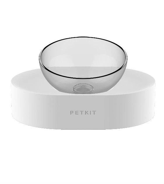 Nano single pet feeding bowl white