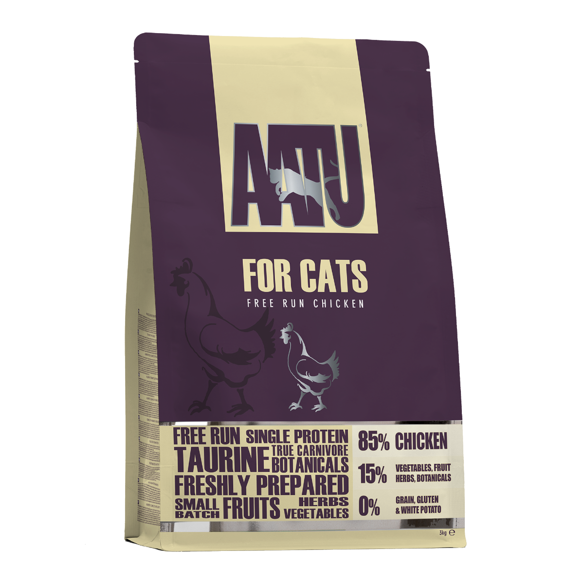 Free Run Chicken Dry Cat Food 3kg