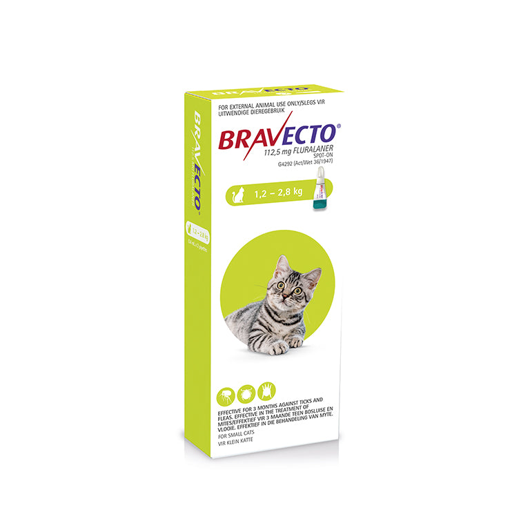 Spot-On for small cats 1.2-2.8kg (1 pipette)