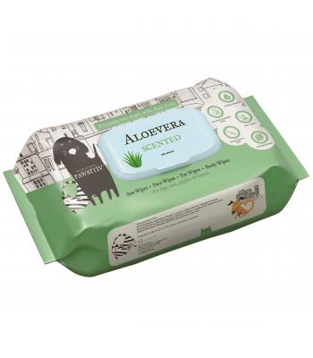 Pet Wipes with Aloe Vera (150pcs)