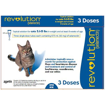 Revolution 6% 0.75mL 45mg (1 pipette)