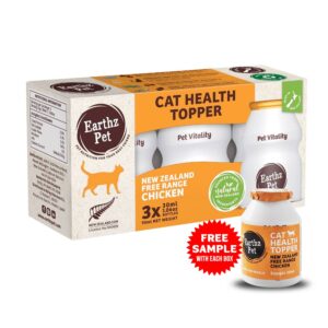 Chicken Health Topper for Cats 30ml x 3pcs