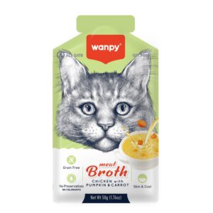 Meat Broth Chicken with Pumpkin & Carrot 12 x 50g