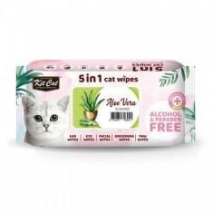 KIT CAT 5-In-1 Cat Wipes (80 pcs) - My Cat and Co.