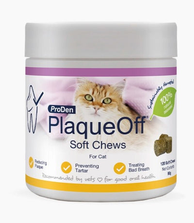 ProDen PlaqueOff Soft Chews for Cats - 120 chews, 90 g
