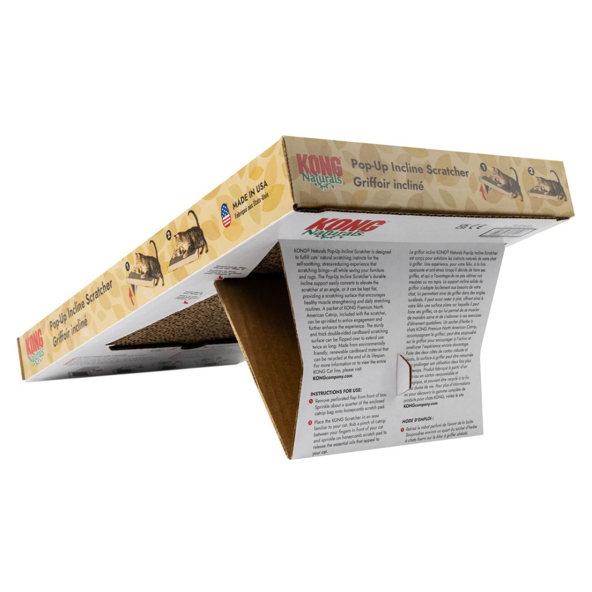 Pop-Up Incline Cat Scratcher