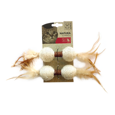 Natura Dumbbells Cat Toy