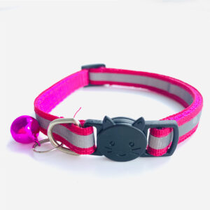 PETS CLUB SAFE CAT COLLAR REFLECTIVE, SIZE 13*1 CM