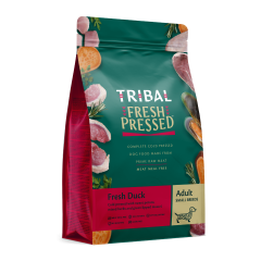 Fresh Pressed Complete Fresh Duck Adult Small Breed Dry Dog Food 1.5kg