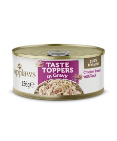 Taste Topper in Gravy Chicken Duck 156g