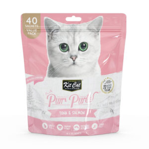 Purr Puree Tuna & Salmon (40 Sachets Value Pack)