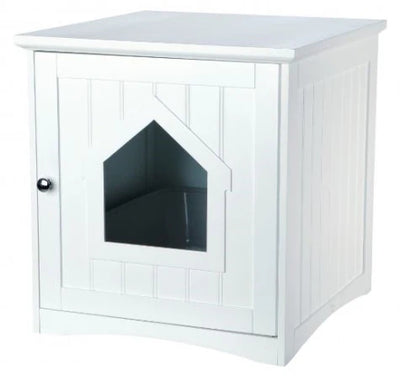 Wooden Cat Litter Tray House