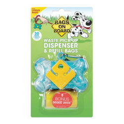 Poop Bag Dispenser Marble Bone